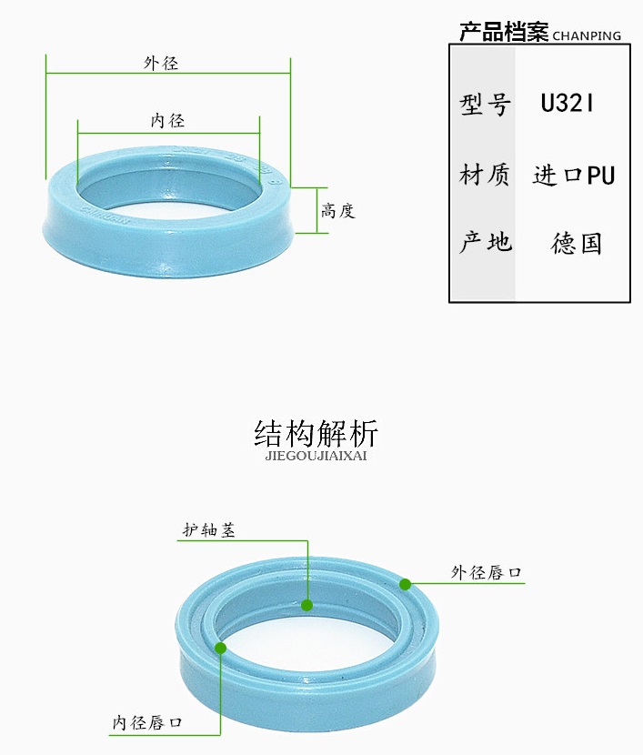 U32I液压密封件 日本NOK 德国CHK